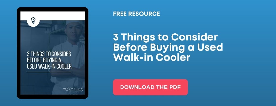 3 Things to Consider Before Buying a Used Walk-in Cooler