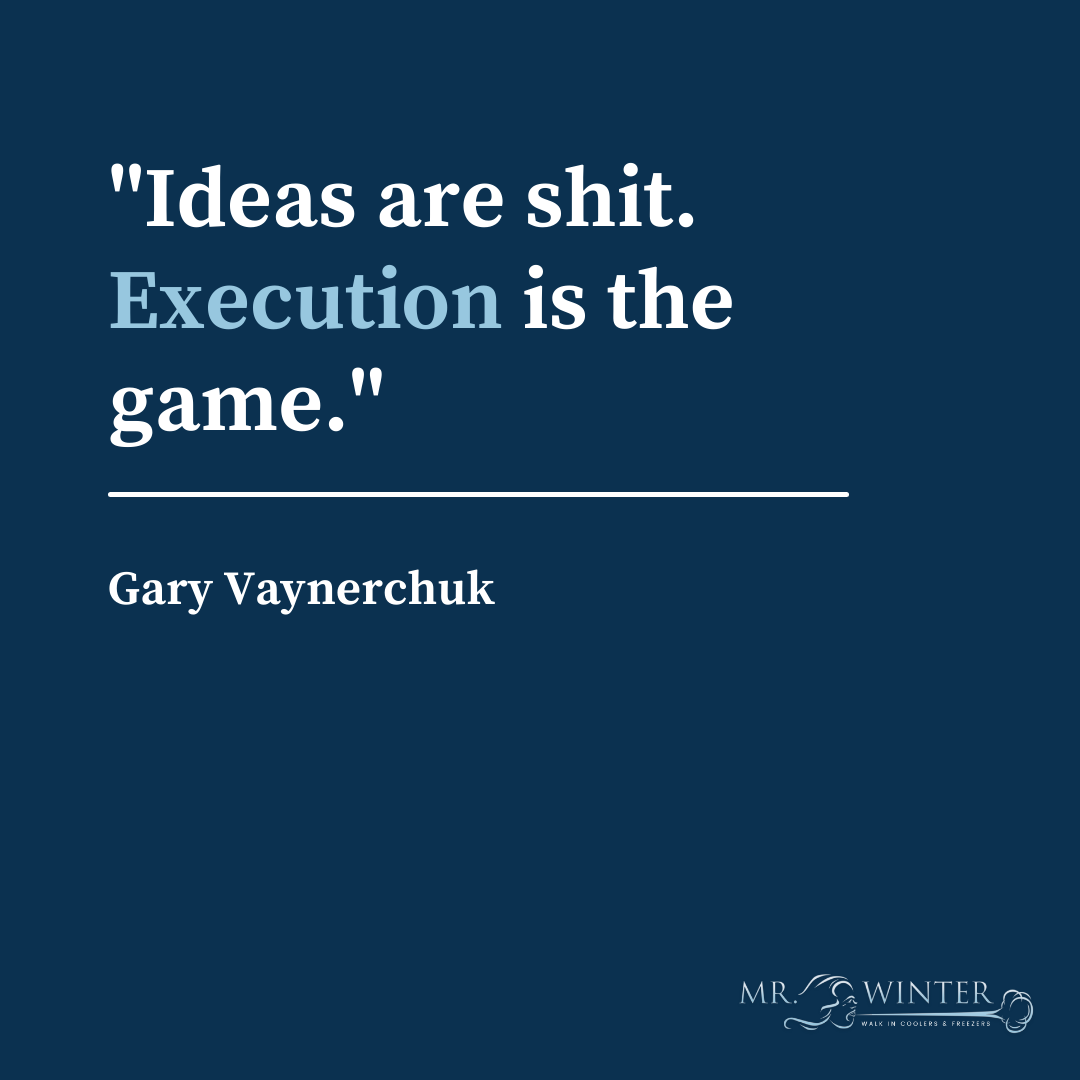 Ideas are shit_gary vaynerchuk