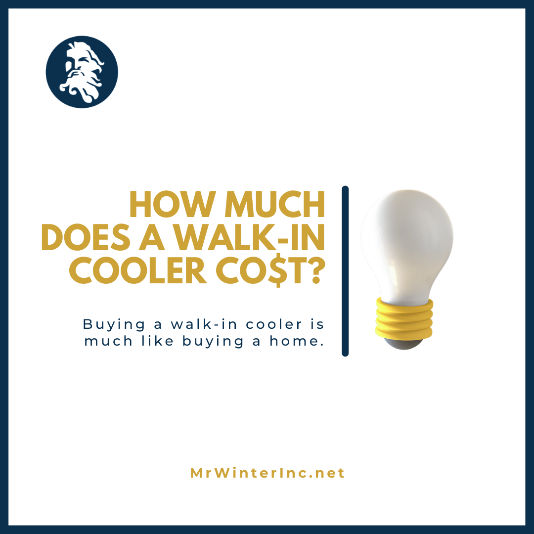 how much does a walk in cooler cost